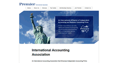 Desktop Screenshot of premierinternational.org